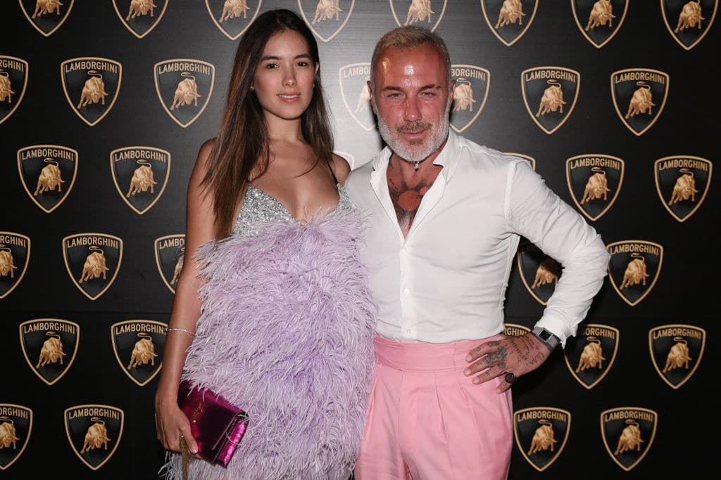 Gianluca Vacchi y Sharon Fonseca