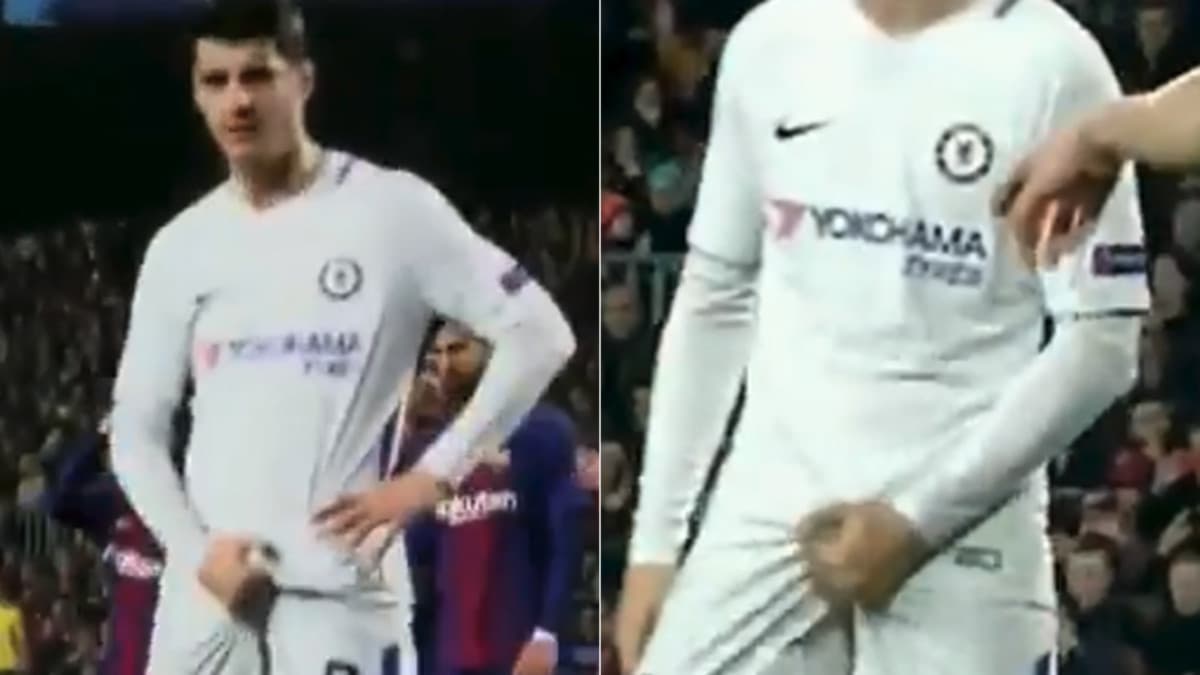 Morata, delantero español del Chelsea.