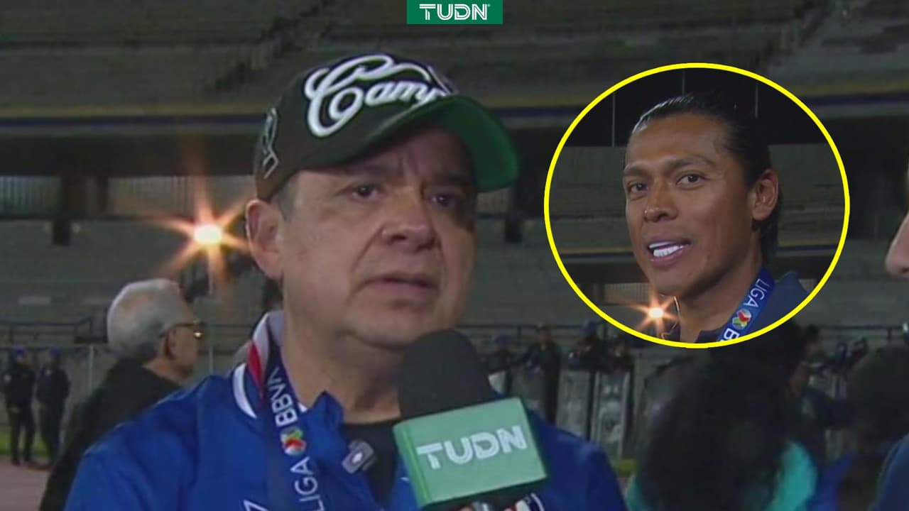 Joel Huiqui es ratificado como técnico de Cruz Azul por Víctor Velázquez