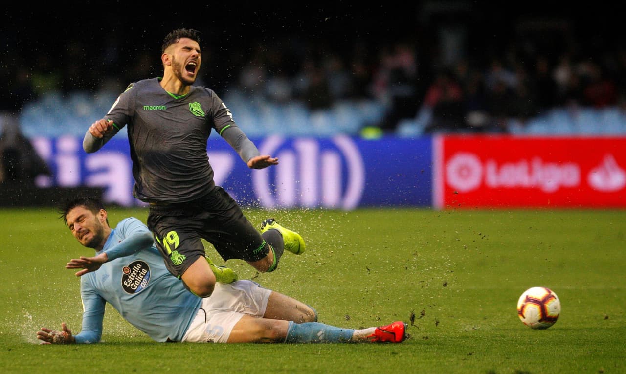 El mexicano Néstor Araujo jugó todo el partido con Celta de Vigo en la victoria 3-1 contra Real Sociedad, que no contó con Héctor Moreno en la Jornada 31 de la Liga de España.