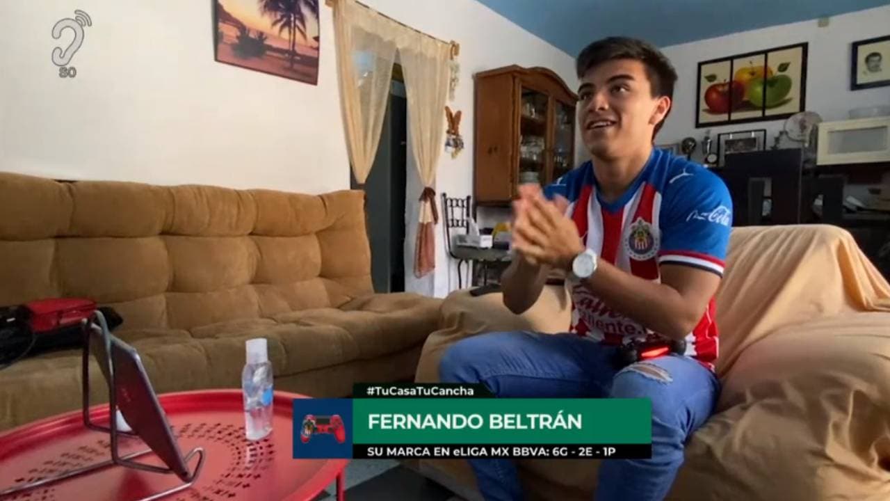 Fernando Beltrán tundió a Eduardo Aguirre 3-1 y las Chivas se encaminan a la eLiguilla.