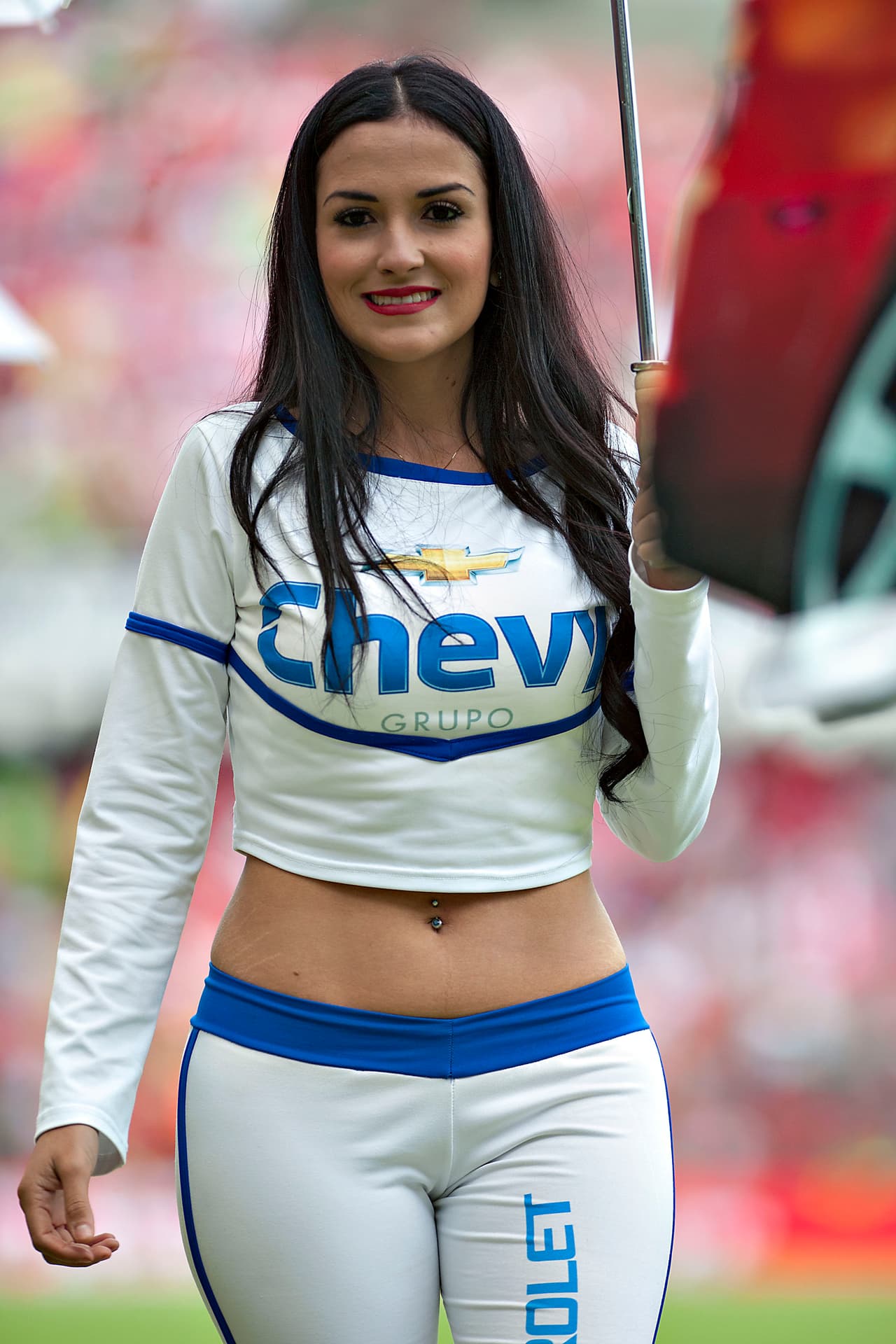 La belleza de las porristas en la fecha 13