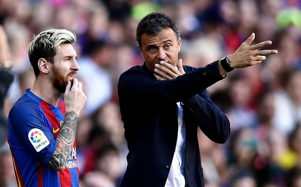 Luis Enrique cree que Messi es el mejor del mundo