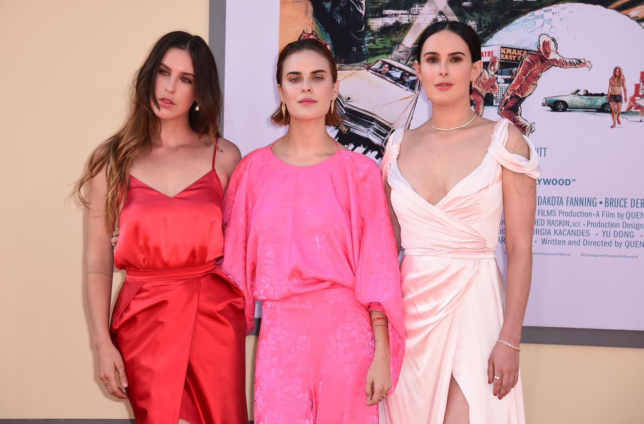 Larue, Tallulah y Rumer Willis.
