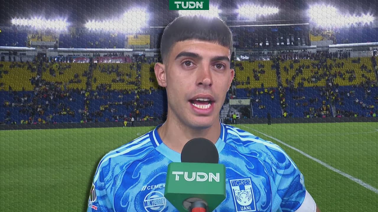 Juan Brunetta habló de la pelea tras la bronca en la cancha entre América y Tigres