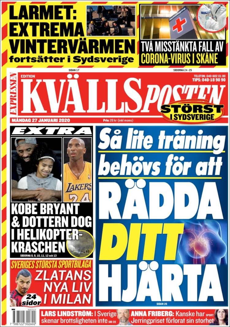 Kobe Bryant paraliza al mundo con su muerte y se convierte en tendencia a nivel internacional.