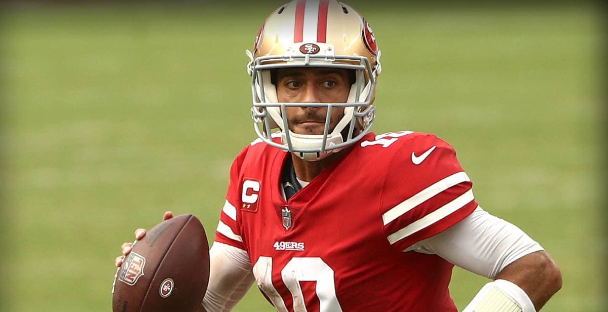 Para Garoppolo los esguinces ‘apestan’ y jugará el domingo