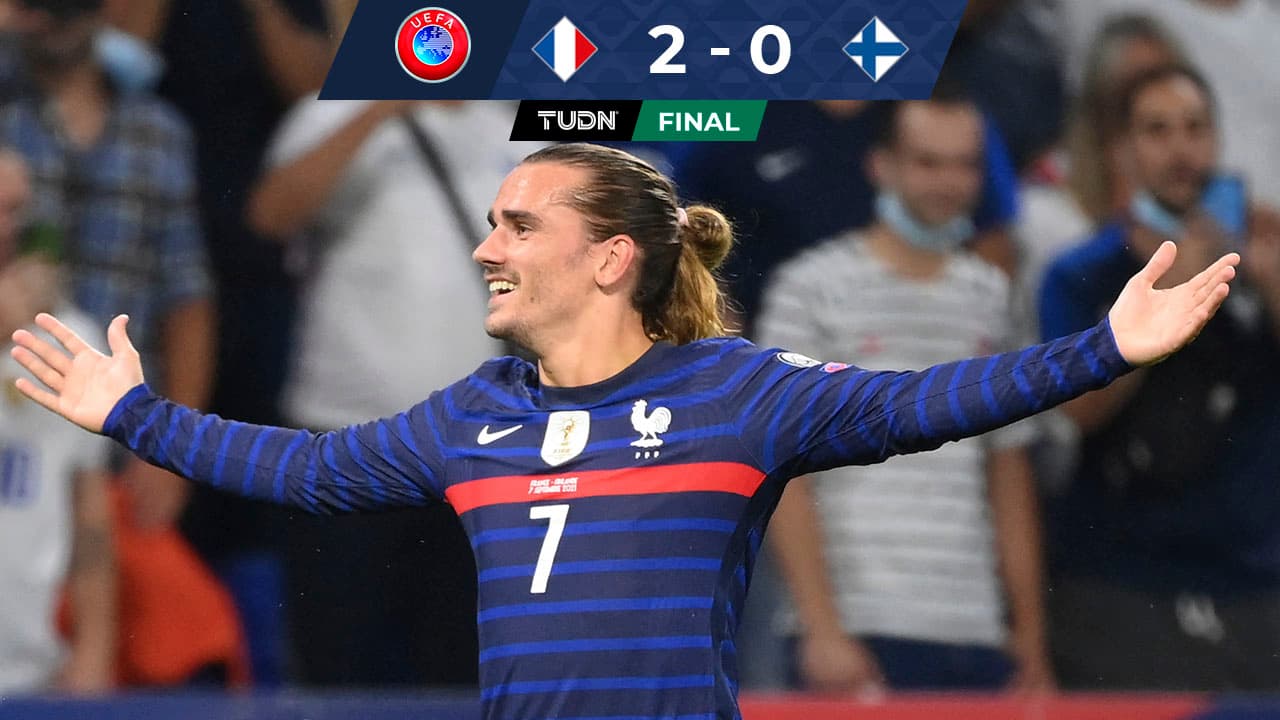 Francia luce ante Finlandia con un Griezmann espectacular