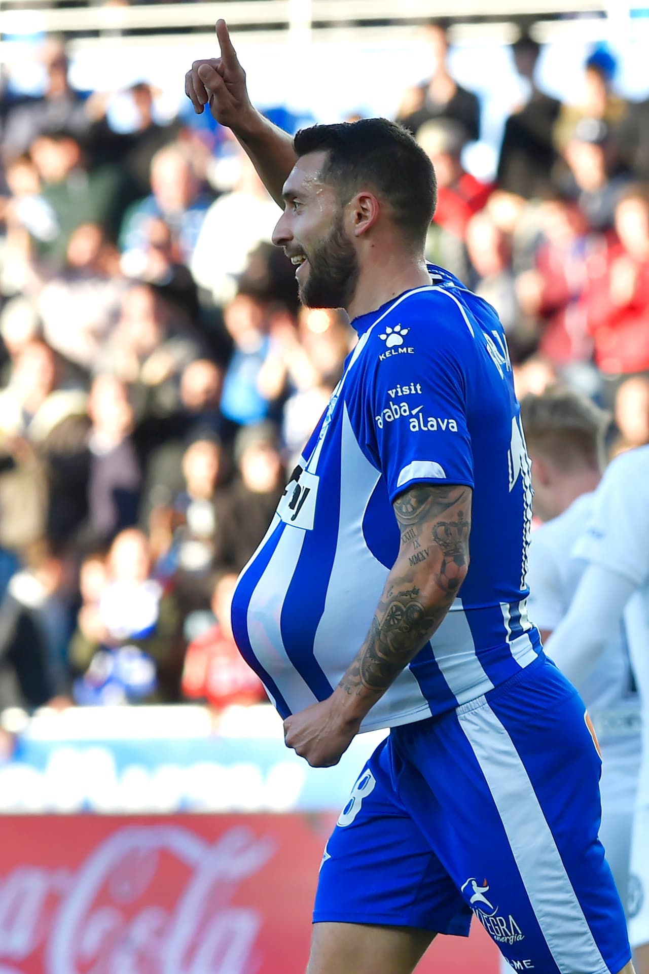 Sin embargo, al minuto 21 –seis después–, apareció Borja Bastón para poner la igualdad en el marcador.