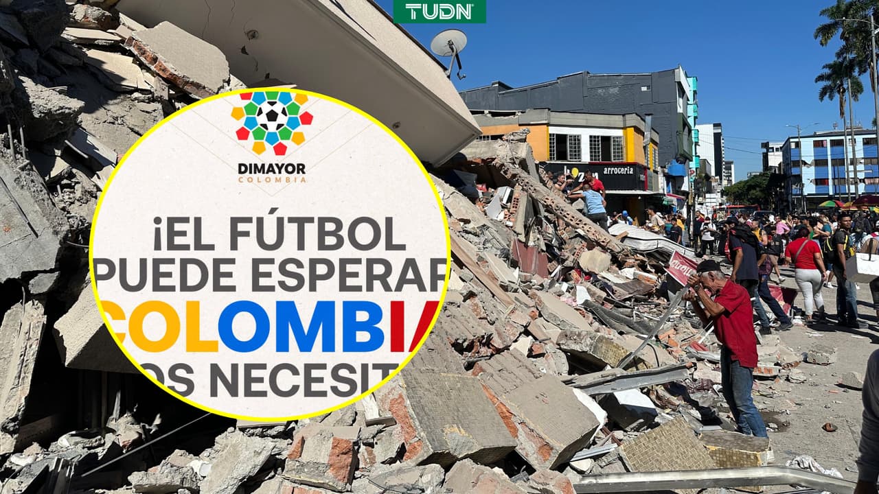 Suspenden liga en Colombia tras sismo