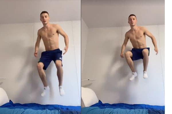 Atleta irlandés derrumba mito de las camas 'antisexo'