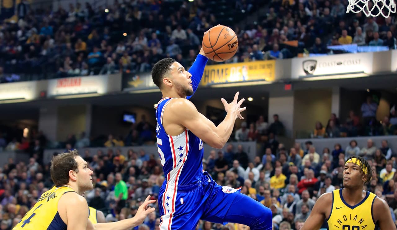Ben Simmons (Philadelphia 76ers) - 34 clavadas