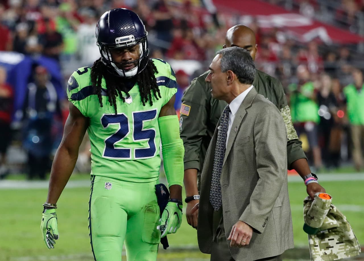 Richard Sherman se pierde el resto de la temporada por romperse el talón de Aquiles