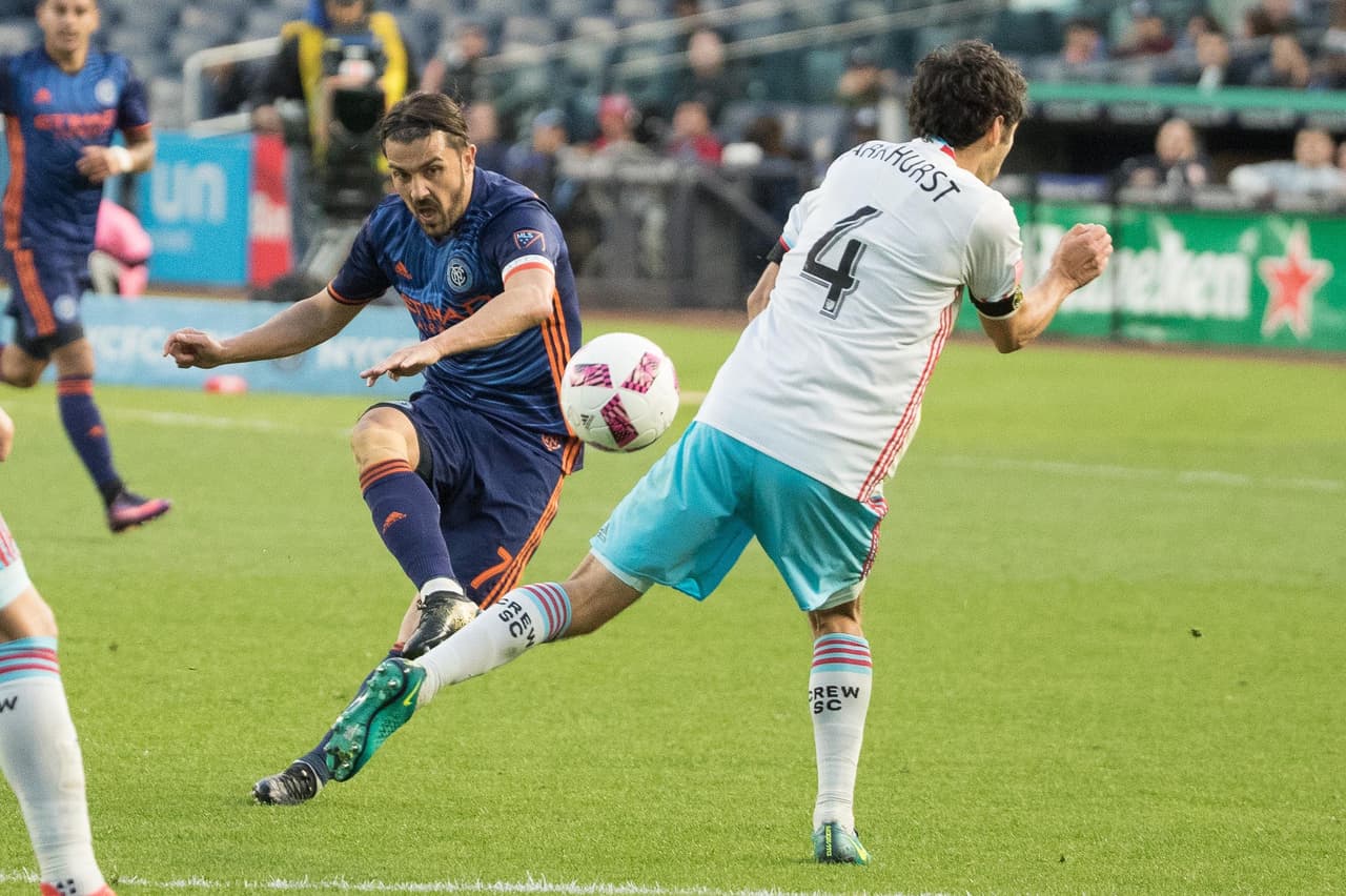 ÚLTIMO GOL (Temporada regular) – David Villa anotó el ultimo de cuatro goles de New York City FC a Columbus Crew en el triunfo por 4-1 en Decision Day.