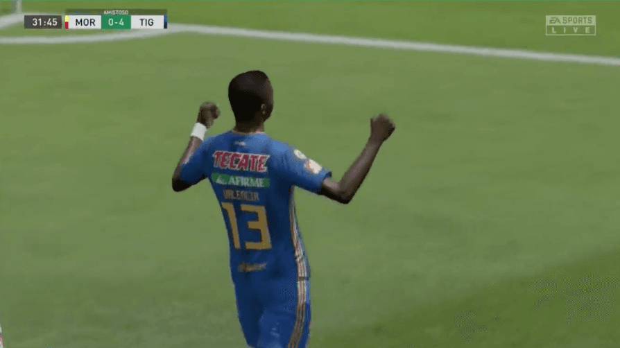 Paco Venegas de Tigres apaleó a Luis Malagón de Monarcas 1-5 en el torneo virtual de la eLiga MX y suma de tres.