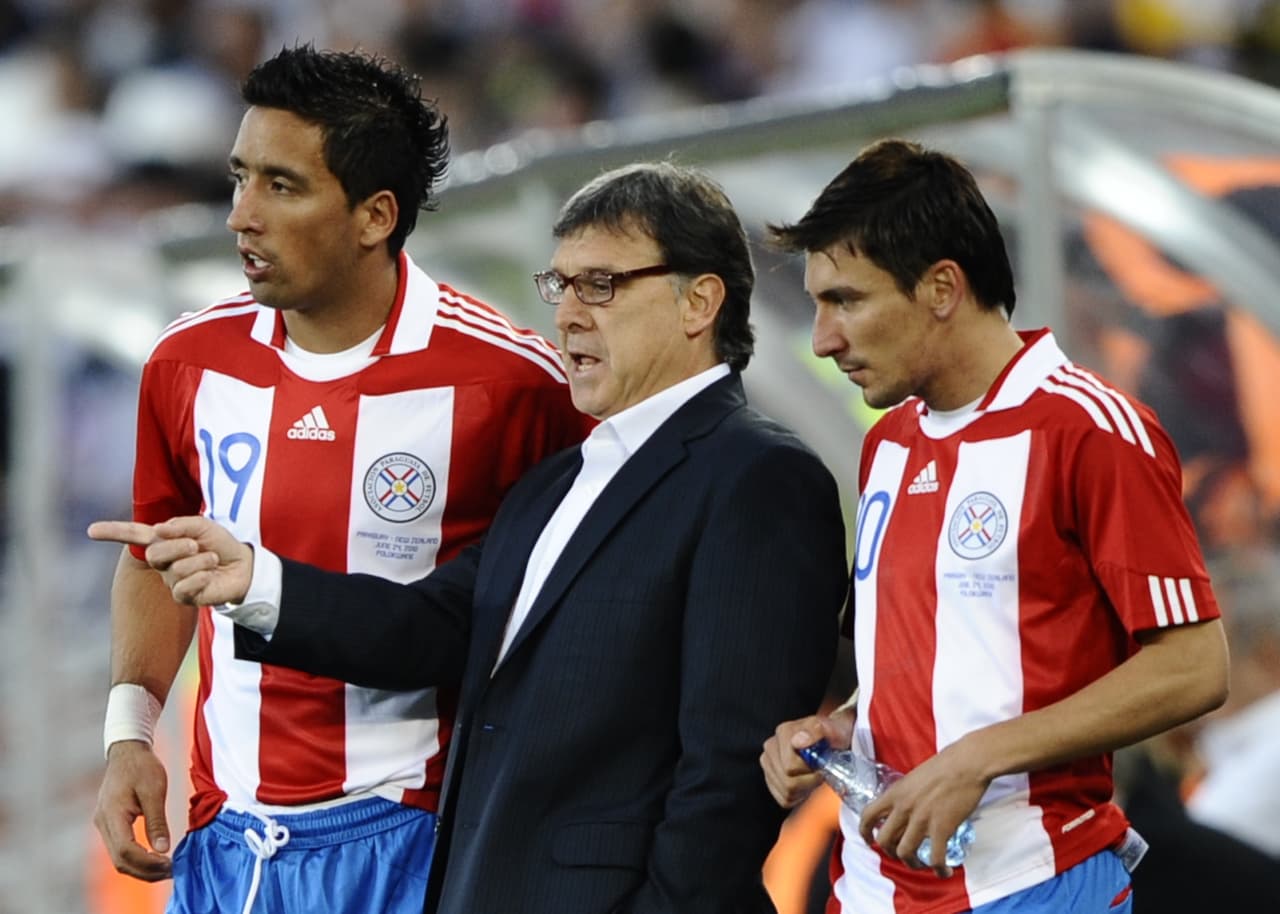 Si bien los dirigidos por Gerardo Martino tuvieron su mejor actuación, fue la modelo la que se robó las miradas.