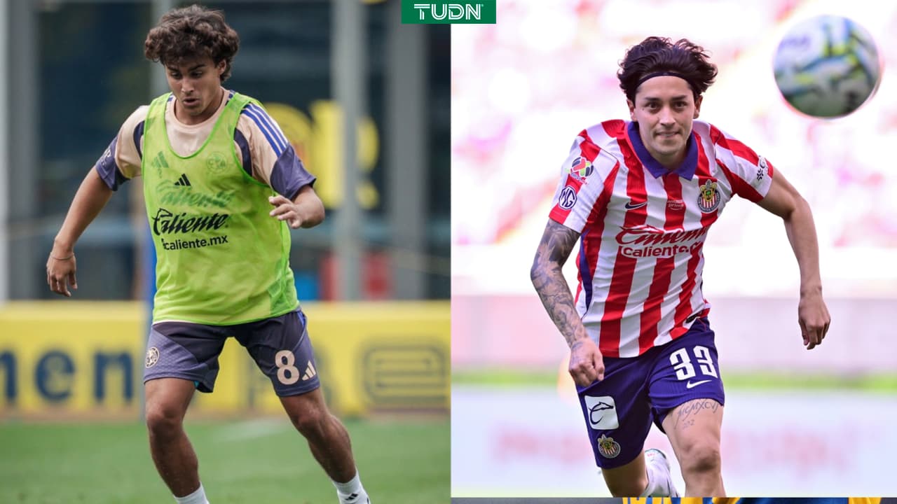 Los jugadores que disputarán su primer Clásico América vs. Chivas