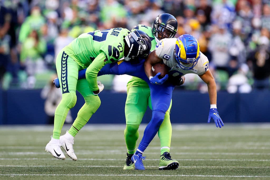 Los Rams visitan a los Seahawks y les pegan 26-17 en el Lumen Field.