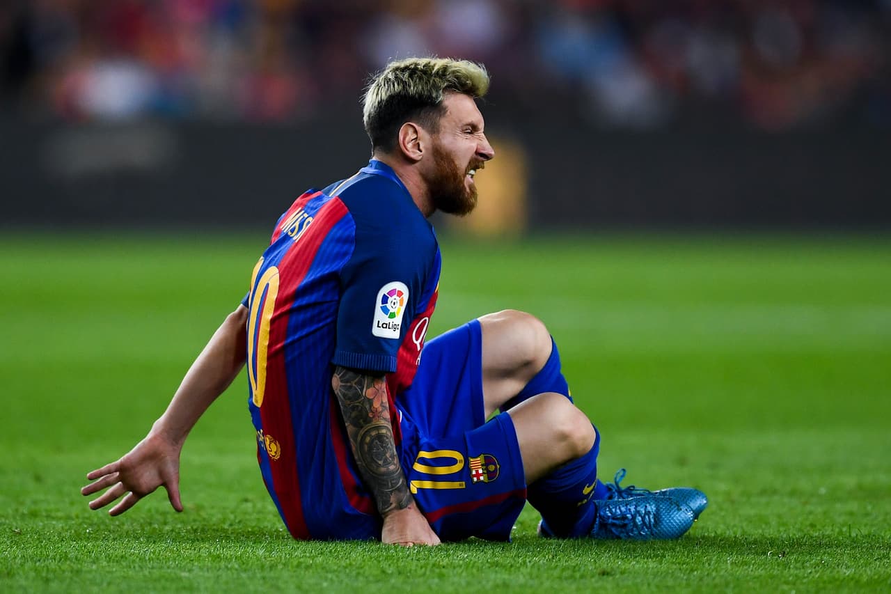 Messi estará fuera por tres semanas