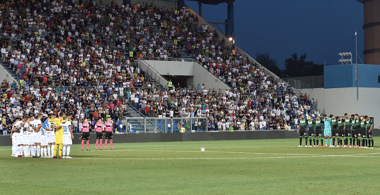 La plantilla del Internazionale de Milán está valuada en 558.1 millones valor de mercado. Eso es cinco veces más que la del Sassuolo. Vaya comienzo para los Nerazzurri. ¿Será mal augurio?