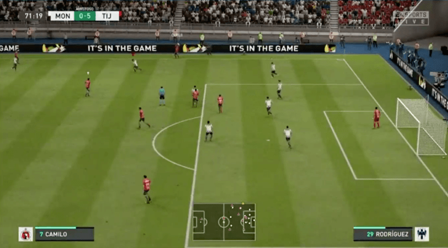 ¡Qué goliza! Los Xolos humillaron a los Rayados de Luis Cárdenas 0-6 y Carlos Higuera disgue demostrando que es u crack en el torneo virtual.