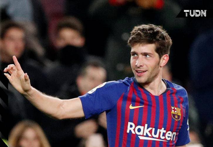 Sergi Roberto, única ausencia en primera práctica del Barça