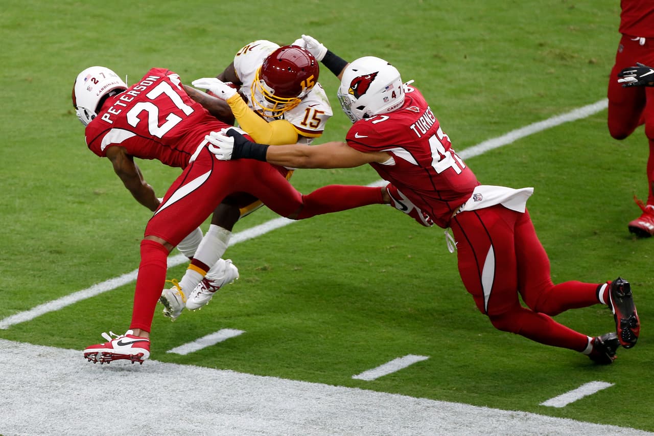 Washington Football Team no consigue vencer a Arizona, y los Cardinals les pegan 15-30.