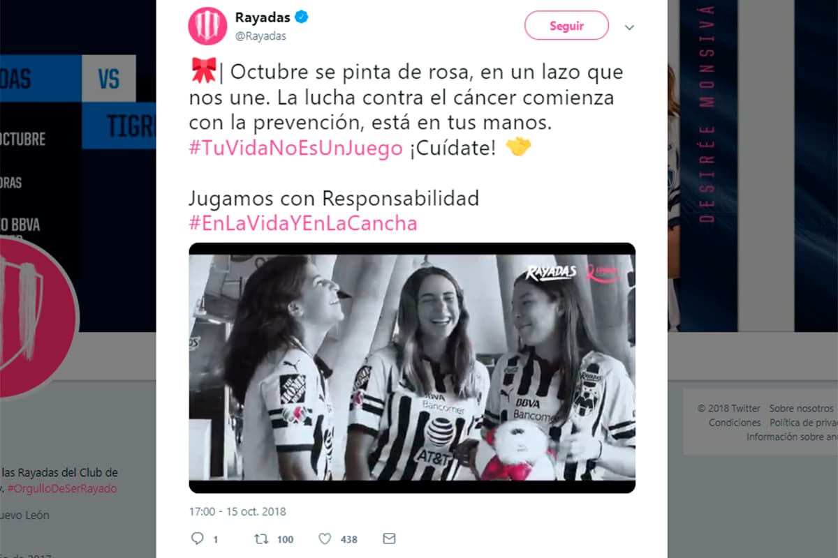 Rayadas de Monterrey.