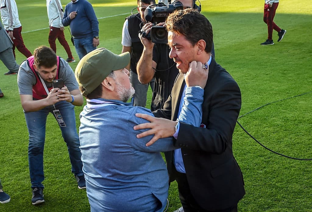 Su encuentro con Marcelo Gallardo se dio muy pronto, en casa, pues le tocó recibir a uno de los mejores River Plate en la historia, al menos a nivel internacional.