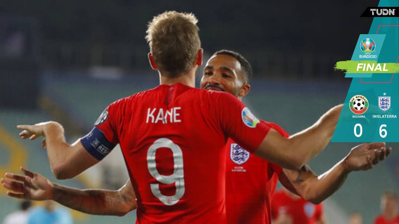 Inglaterra humilló a Bulgaria en choque manchado por racismo