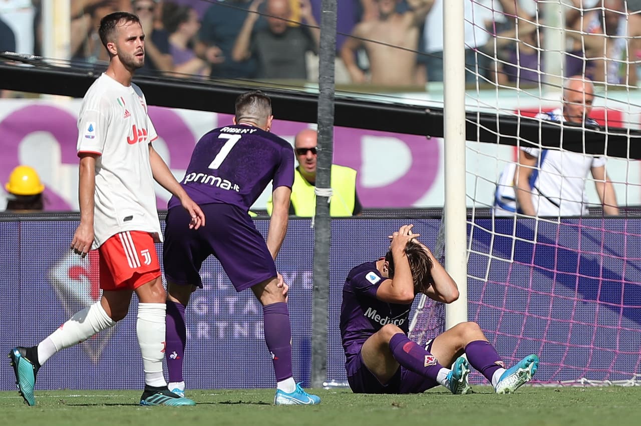 Un encuentro muy cerrado, aunque Fiorentina ha tenido más oportunidades de gol.