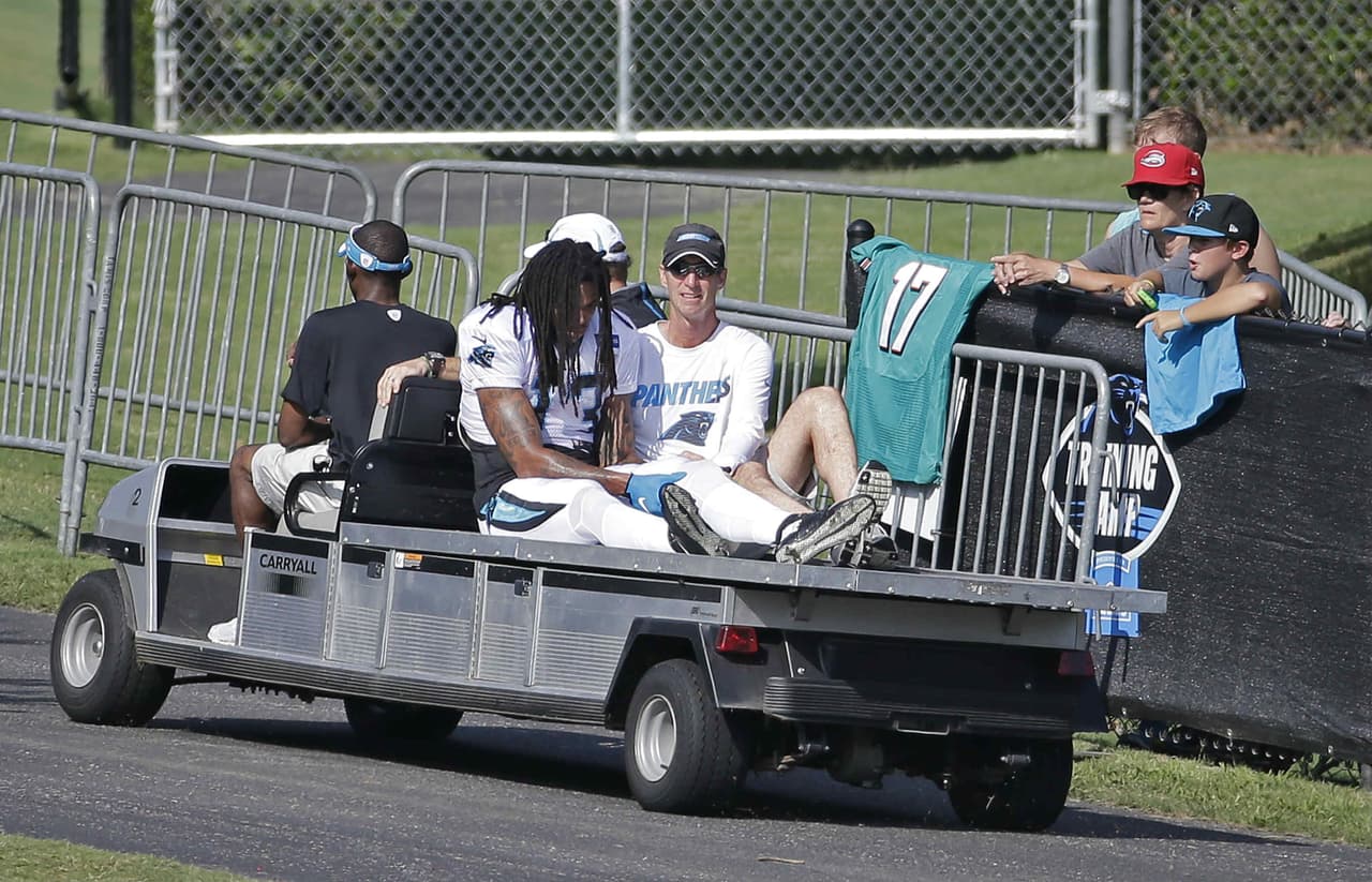 KELVIN BENJAMIN - El estelar receptor se ha perdido la brillante campaña de su equipo. En la pretemporada se desgarró el ligamento cruzado anterior de la rodilla izquierda.
