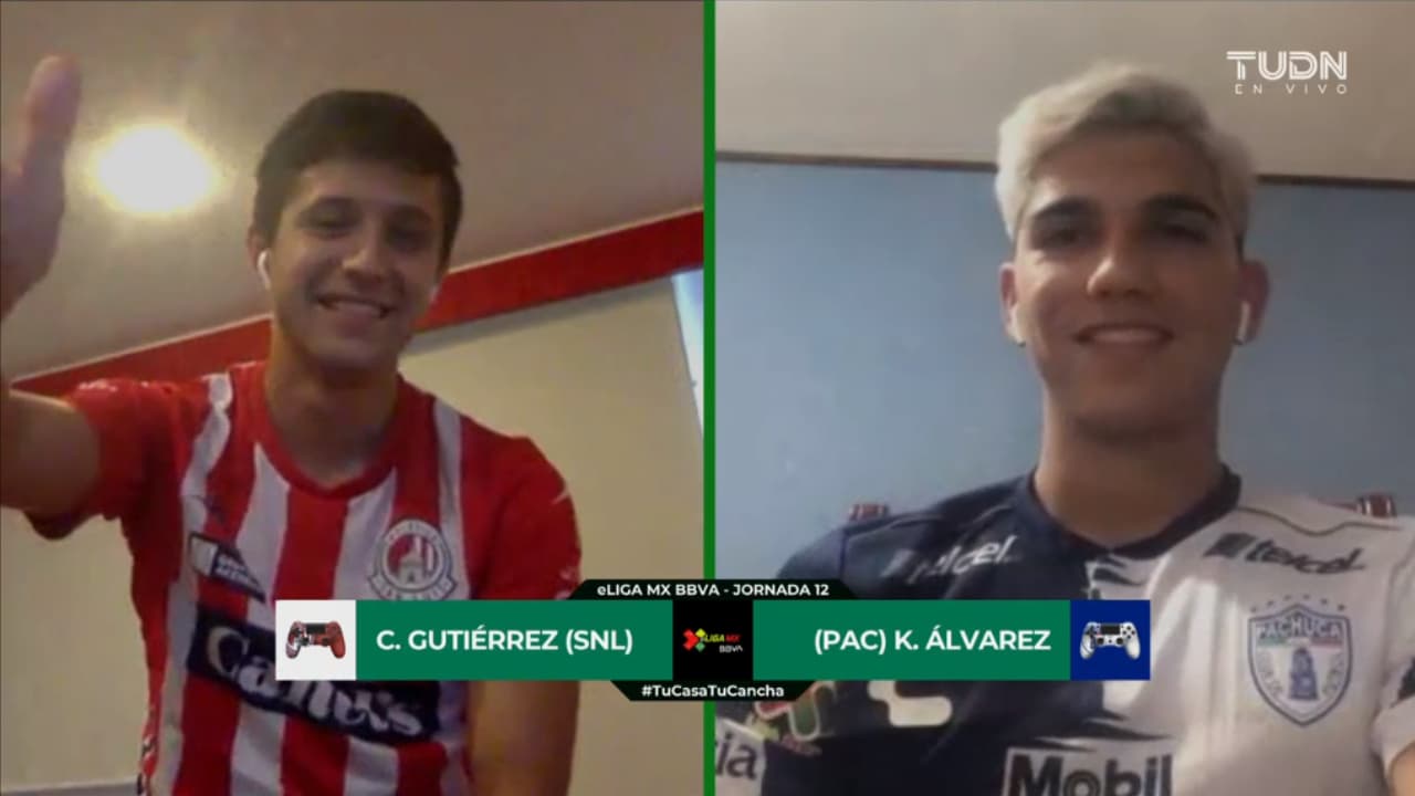 Carlos Gutiérrez cayó 0-2 ante Kevin Álvarez y Pachuca escala al segundo puesto del futbol virtual.