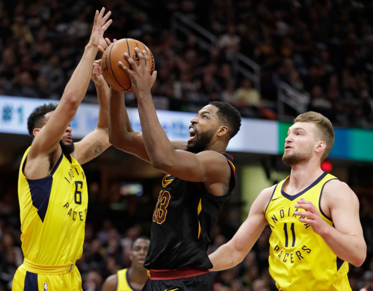 A pesar del escándalo que giró por todo este tema y de que ella rompió su relación con el jugador, los Cavaliers con Thompson clasificaronal derrotar a Indiana Pacers.