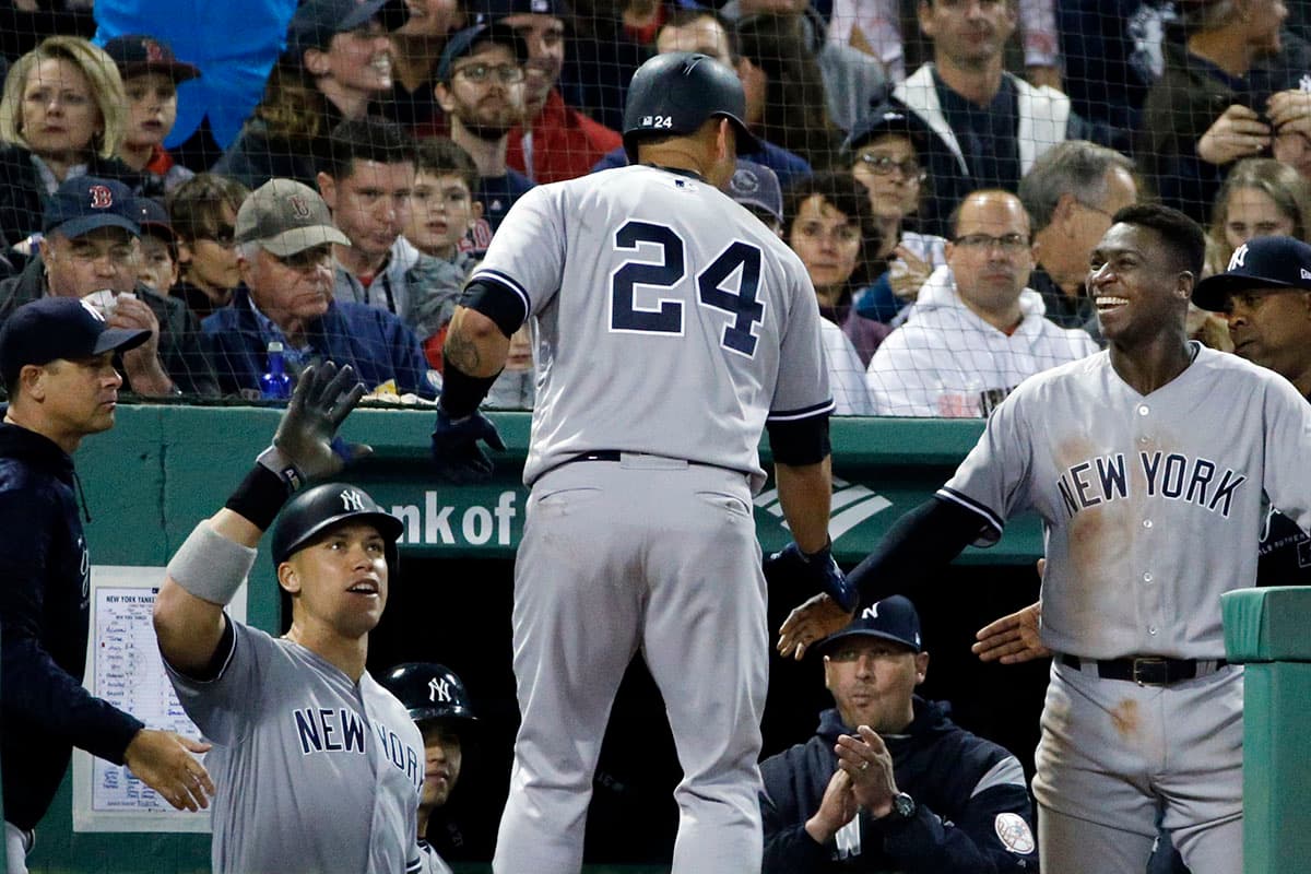Los Yankees tienen marca de 99 victorias y 61 derrotas, con lo que aseguran su puesto en el comodín de la Liga Americana, mientras los Red Sox ya ganaron la división Este con anterioridad (107-53).