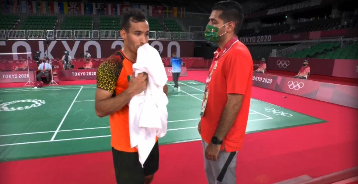 Lino Muñoz cayó en su debut en Badminton en Tokyo 2020