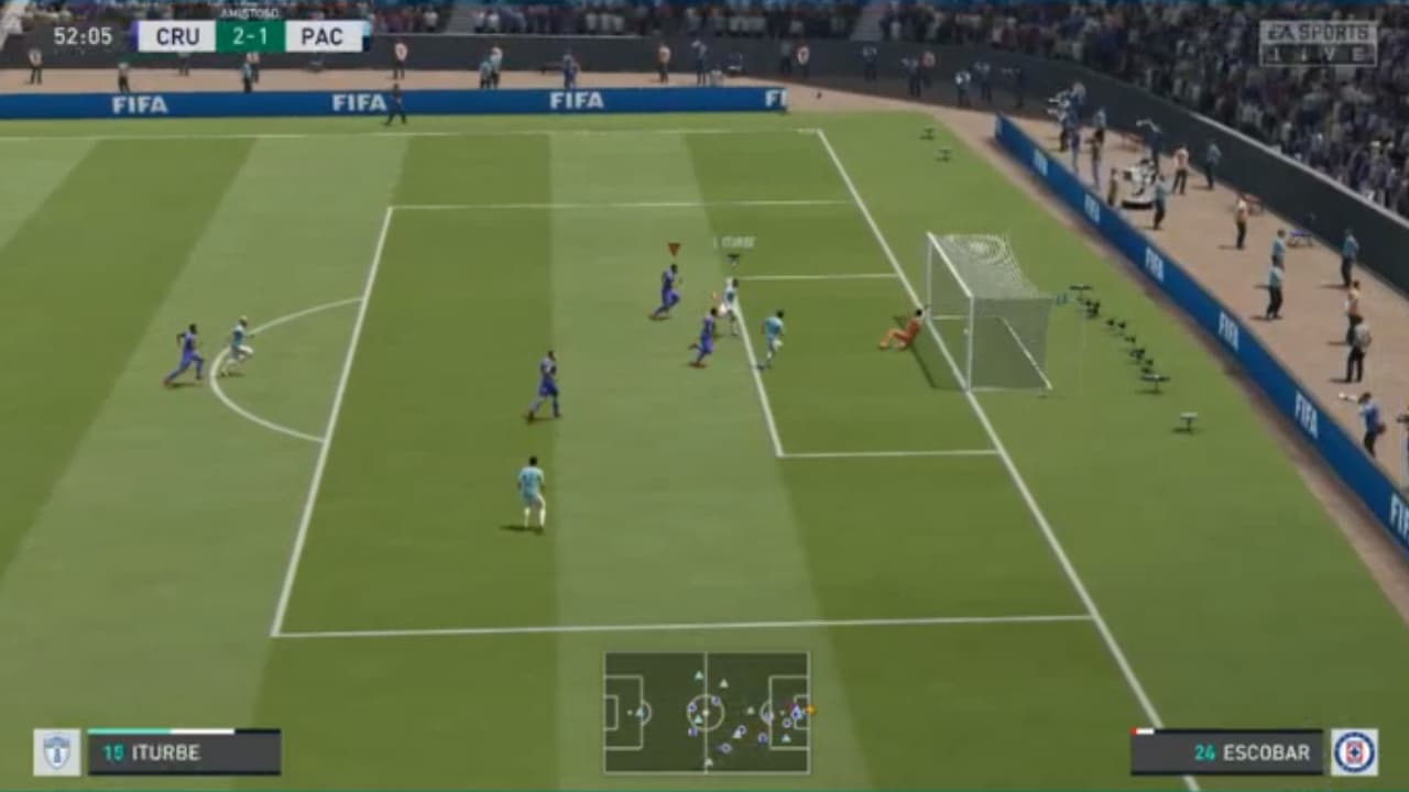 Álvarez, comandando a Pachuca, se levantó de un 2-0 para hundir a los cementeros en el futbol virtual.