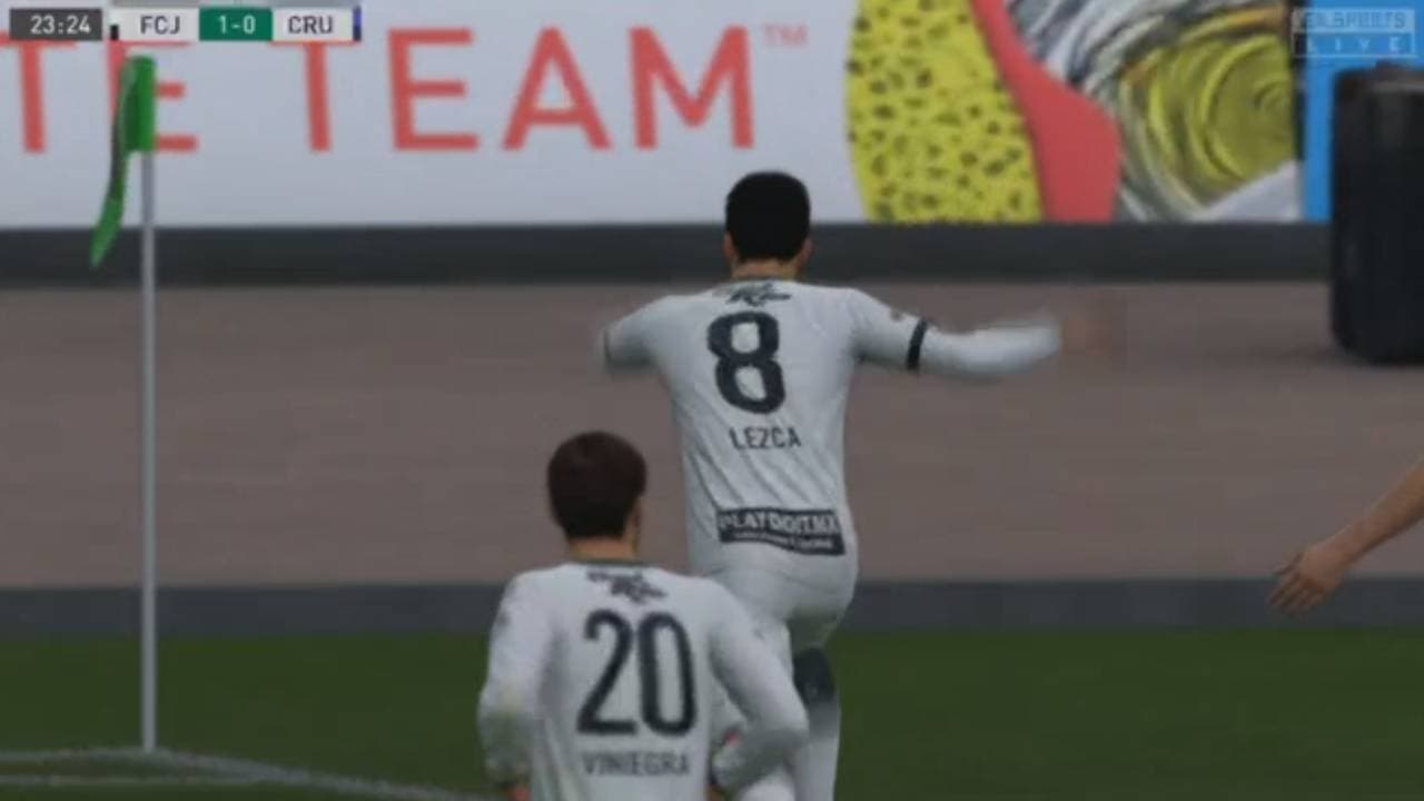 Eder Borelli y los Bravos de Juárez apalearon al Cruz Azul 4-1 en la última jornada de la primera edición de la eLiga MX.