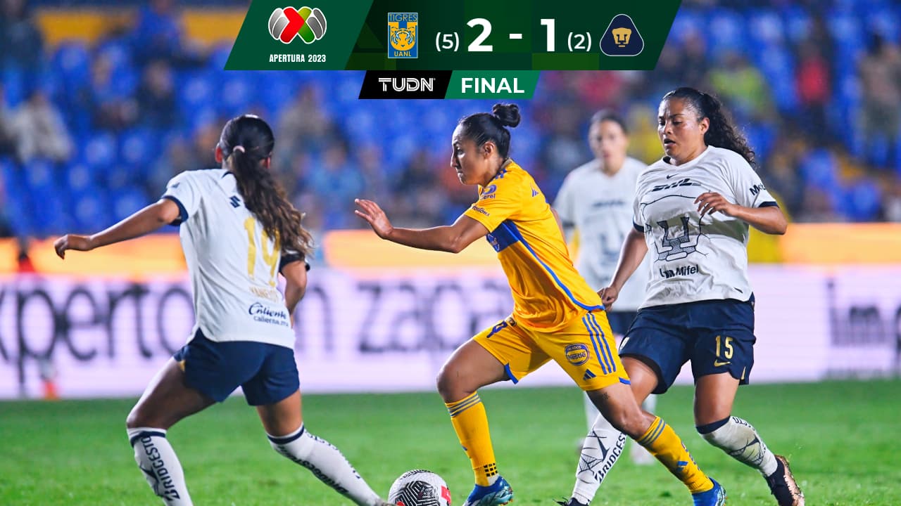 Tigres vence a Pumas en El Volcán y avanza a Semifinales