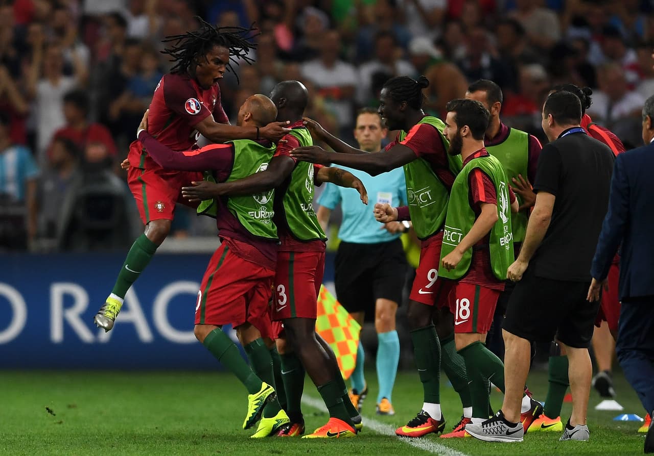 Sanches ascendió rápidamente hasta llegar a la selección de Portugal.