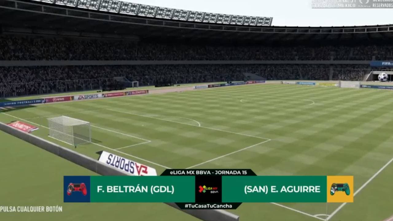 Fernando Beltrán tundió a Eduardo Aguirre 3-1 y las Chivas se encaminan a la eLiguilla.