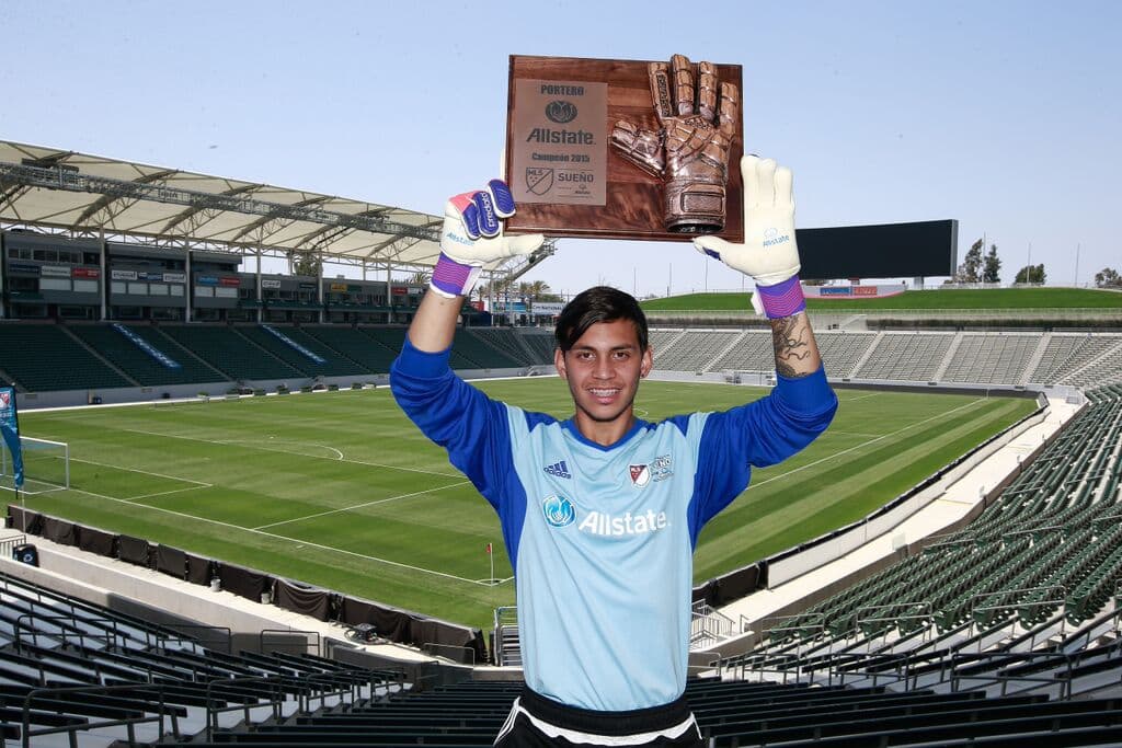 Eduardo Muñoz Díaz, El Portero Allstate de Sueño MLS 2015