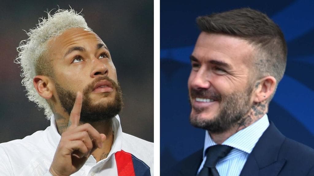 David Beckham hace 'firmar' a Neymar con Inter Miami