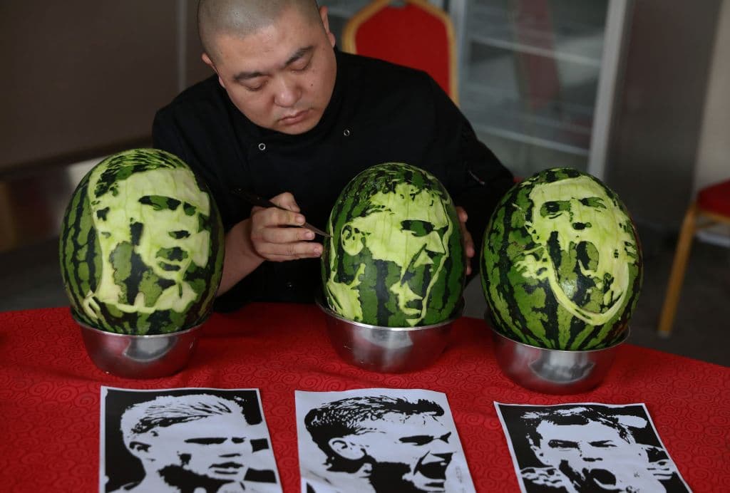 Se buscaron que las imágenes de las grandes figuras a nivel mundial fueran muy expresivas.