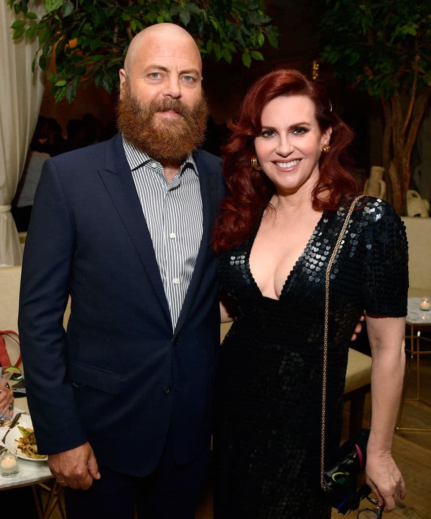 Nick Offerman y Megan Mullally