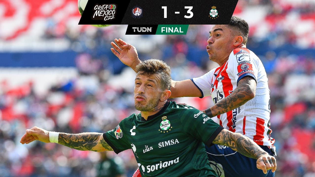 ¡Divina travesura! Santos amargó el pase de Atlético de San Luis