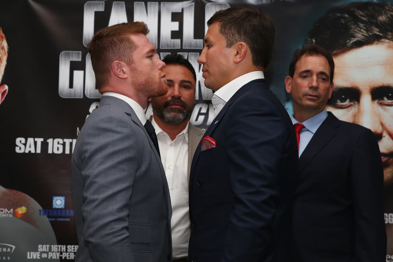 La unificación de los títulos mundiales de la AMB (Súper), CMB, IBO, FIB, The Ring y el lineal vacante en peso mediano será el gran premio por el que van estos dos grandes peleadores.