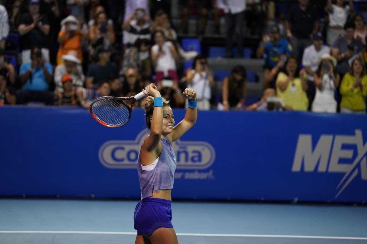 Renata Zarazúa avanza a las semifinales del Abierto de Acapulco