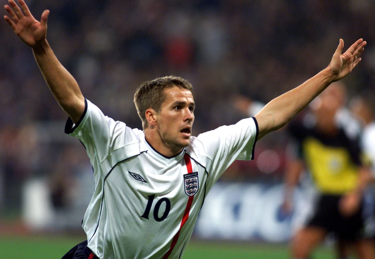 Michael Owen aportó en la selección de Inglaterra, pero ni siquiera pudo estar en una Copa Confederaciones. La Eurocopa fue un sueño lejano para ese país.