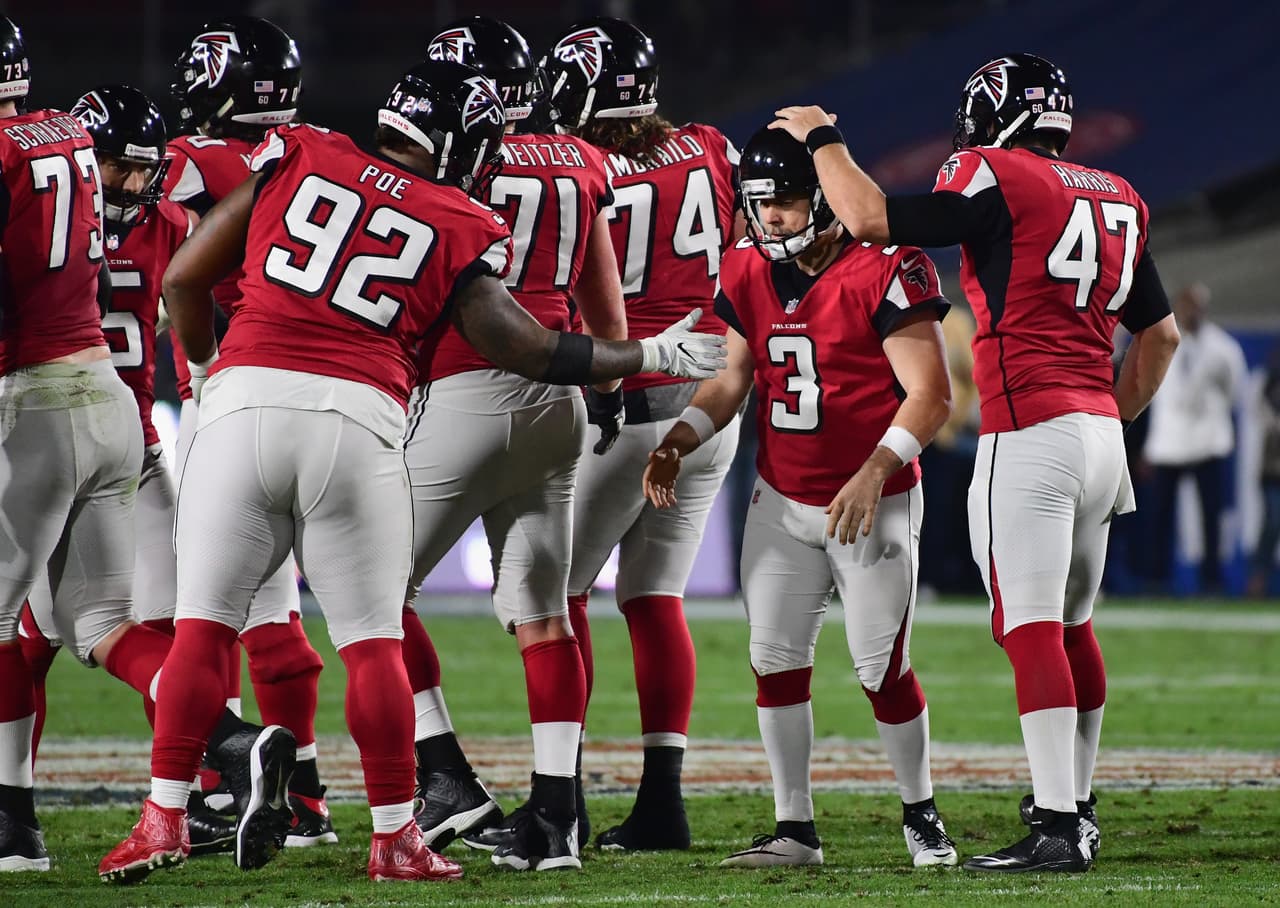 Falcons cortan al pateador veterano Matt Bryant